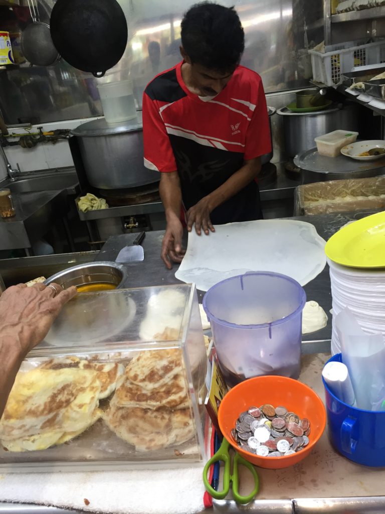 man making prata