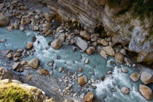 landscape water summer rocks