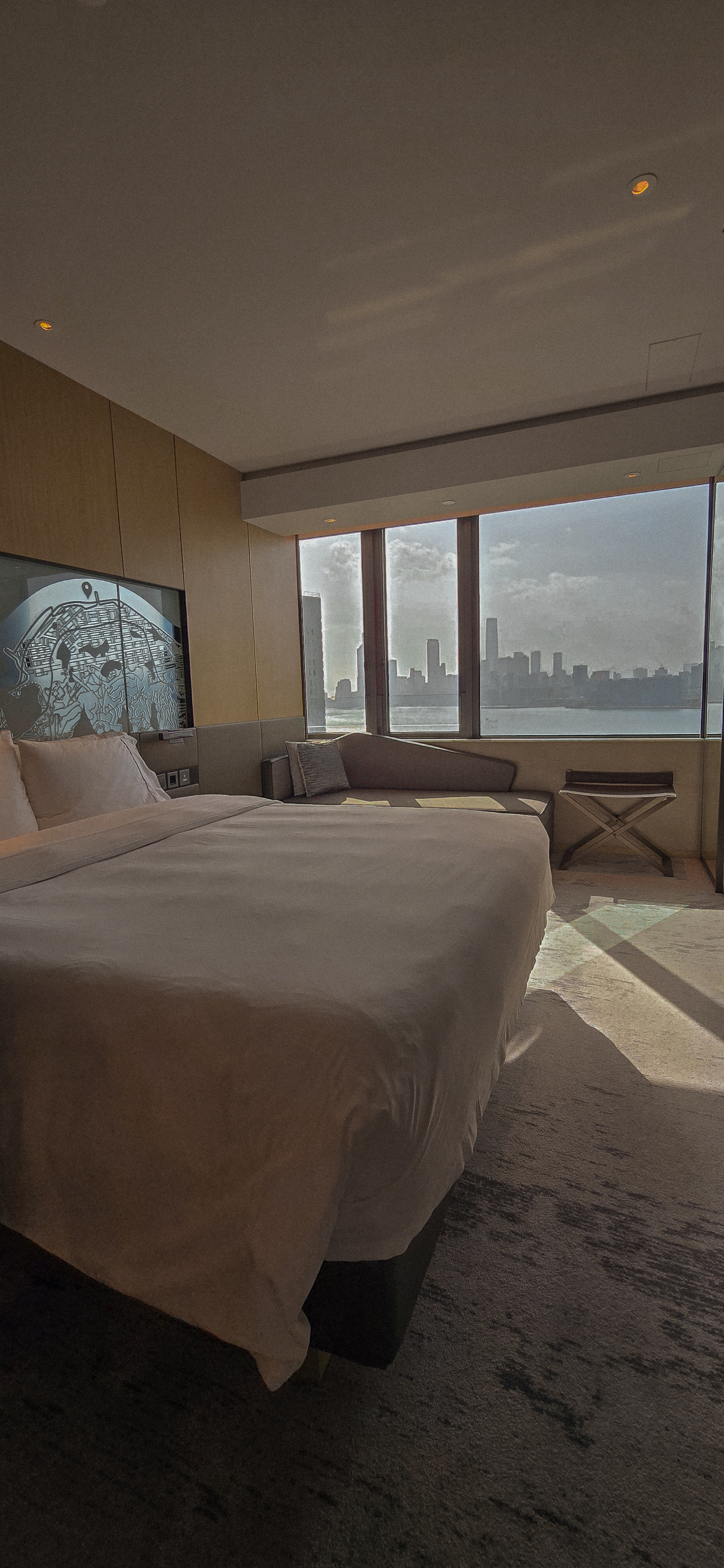 room view of hyatt centric victoria harbour hong kong