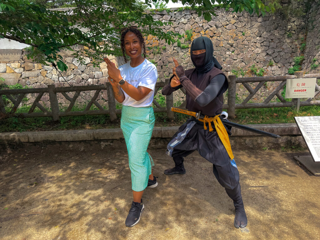 服部半蔵　Hattori Hanzo and ninjas at Nagoya Castle