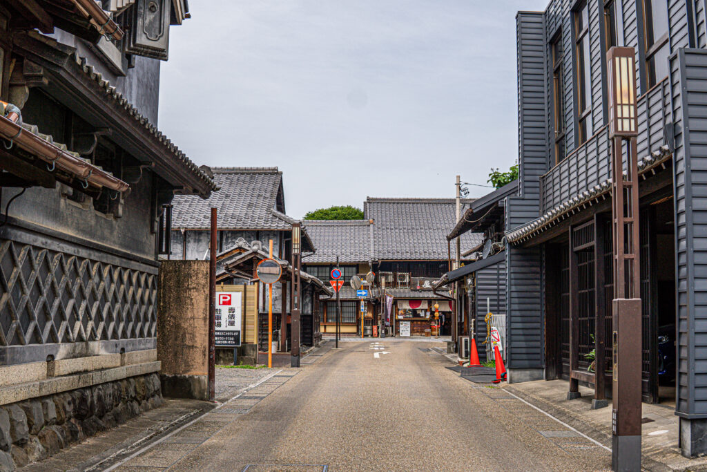 Inuyama Jokamachi streets, Aichi Japan