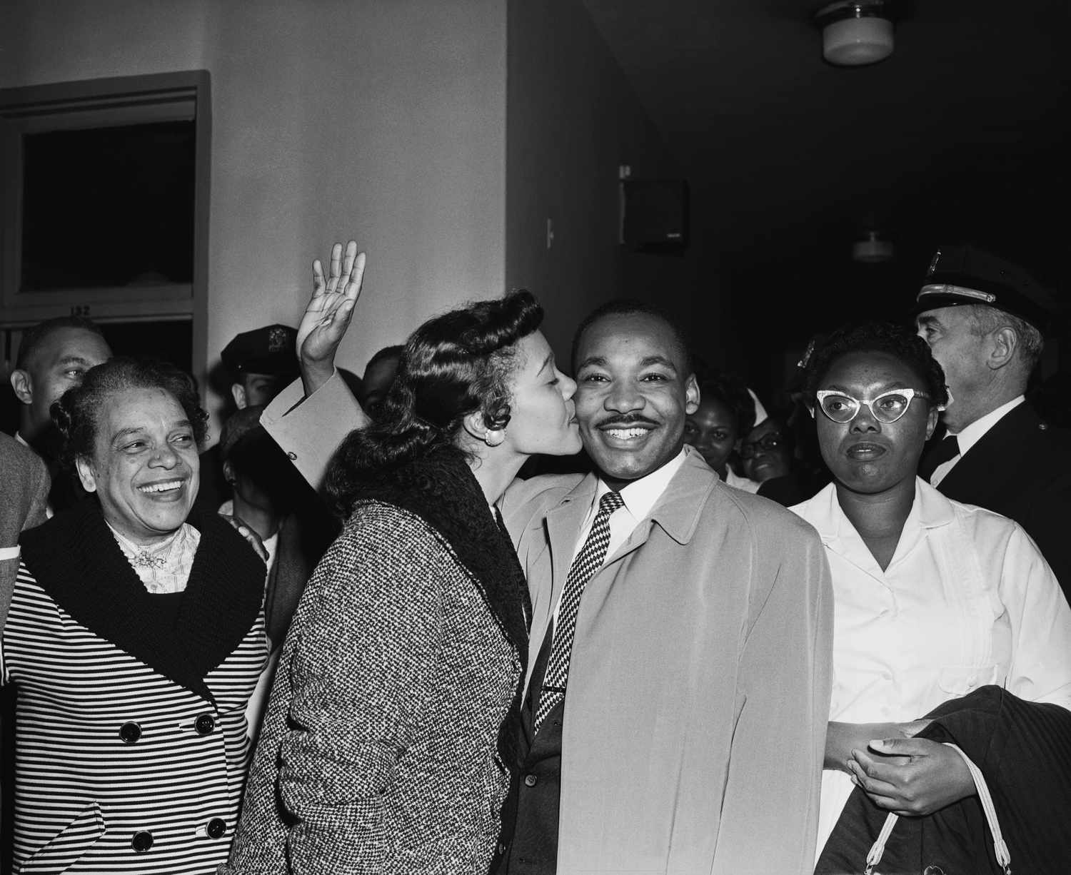 Dr. Martin Luther King Jr. with Coretta Scott King, his wife, fighting inequalities and social injustices